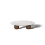 Jhoan Coffee Table by Nolita Harbour, a designer coffee table in marble and wood with refined craftsmanship.