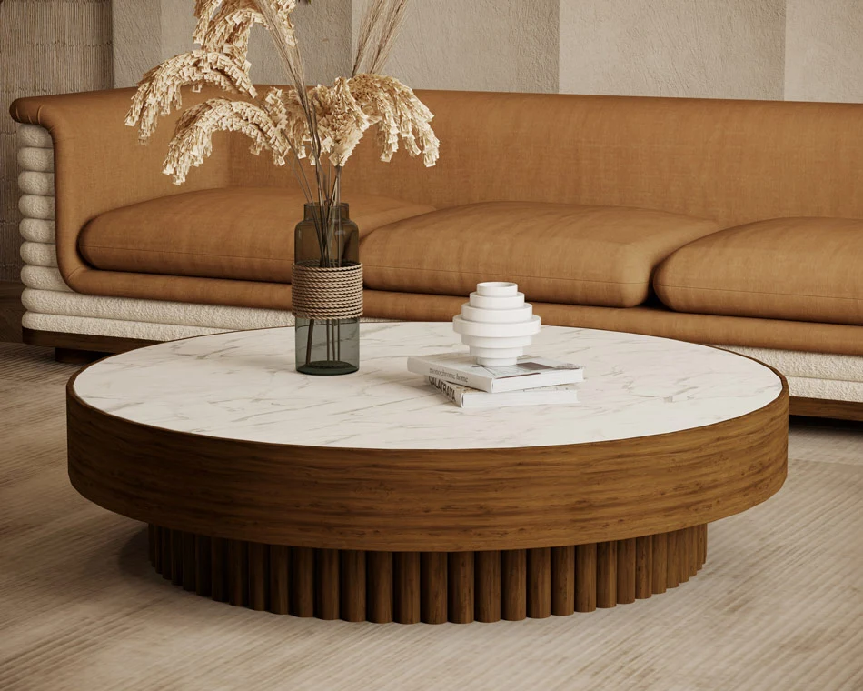 Living Room with Bettina Coffee Table