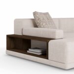 Detail view of Gino Modular Sofa highlighting its modern design and adaptable configuration