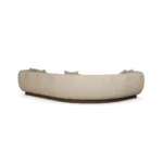 Vini luxury sofa by Nolita Harbour, curved bouclé modular sectional with deep seating and clean architectural lines.