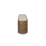 Ninon Sideboard, a minimalist sideboard by Nolita Harbour in wood and stone, blending fluid lines with precise material junctions