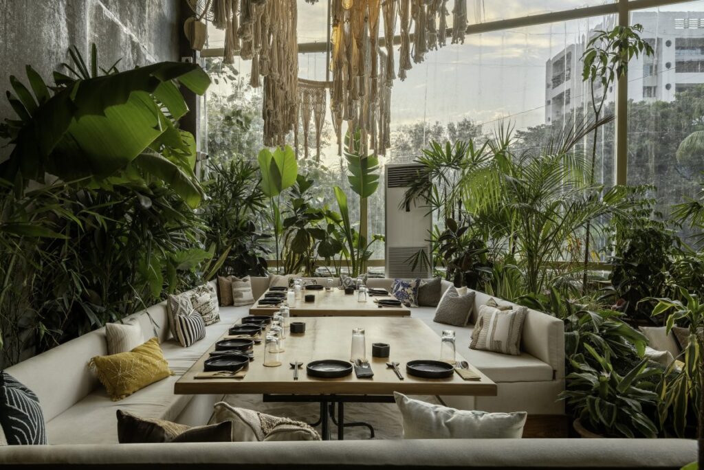 Biophilic Dining: The Rise of Nature-Inspired Restaurant Interiors - Nolita Harbour