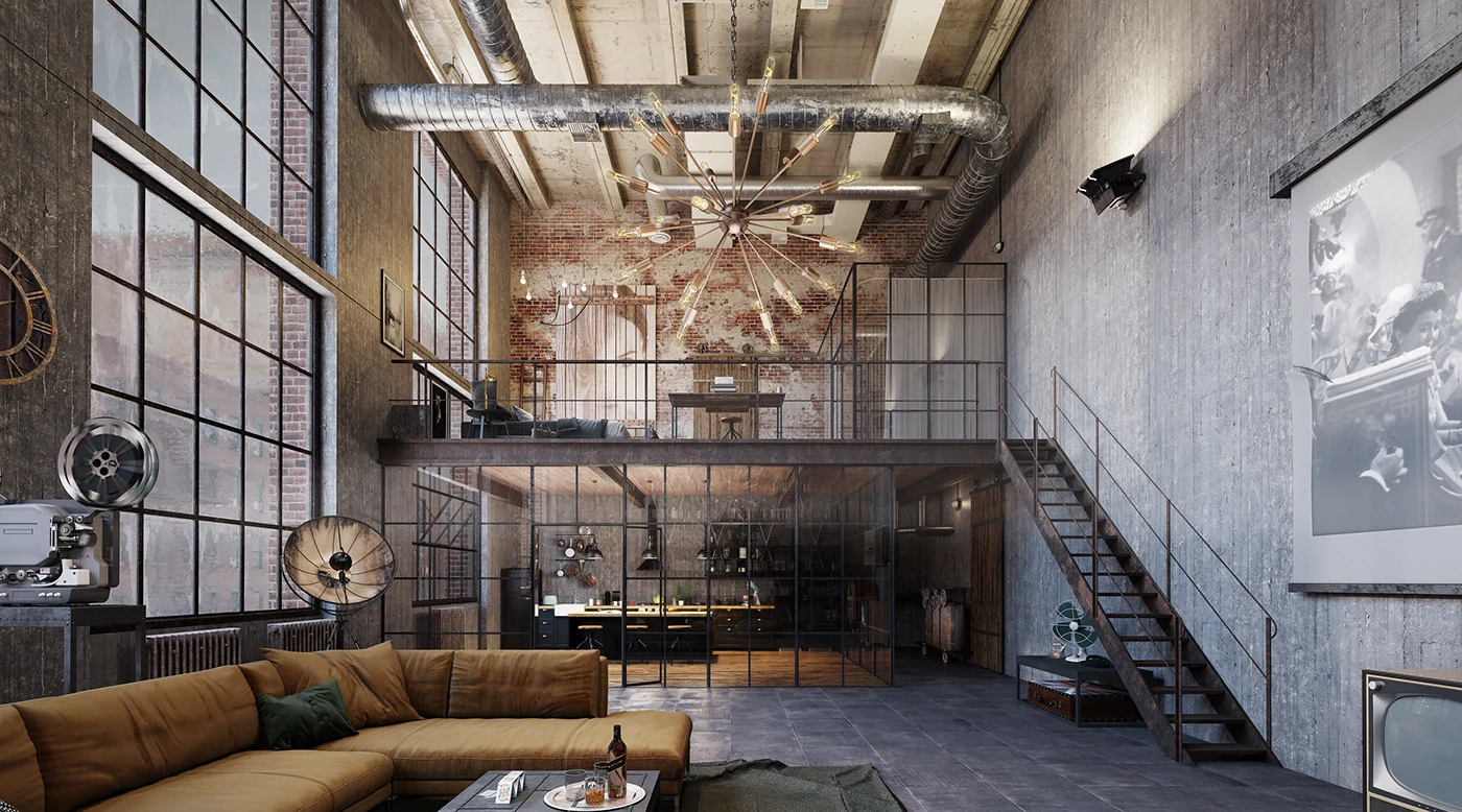 Industrial-Style Lofts in New York City