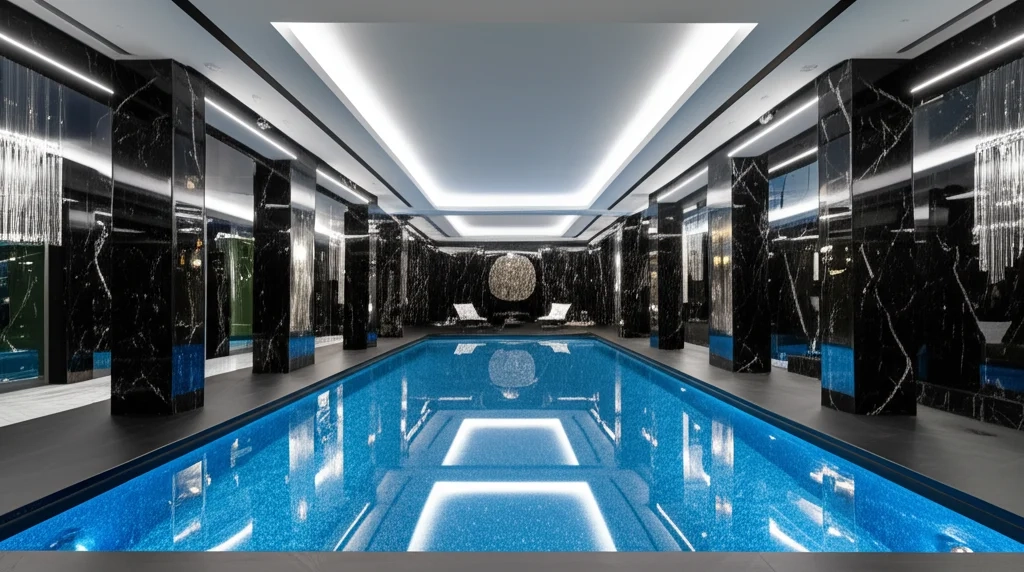 The inner pool room of Drake's Mansion 