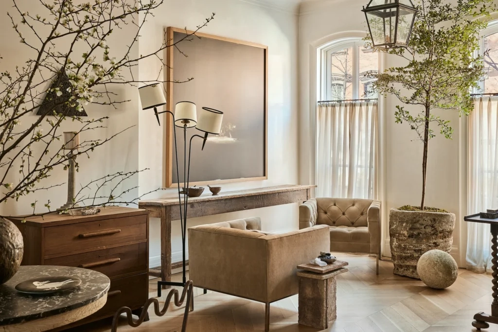 Nate Berkus warm minimalism designed room