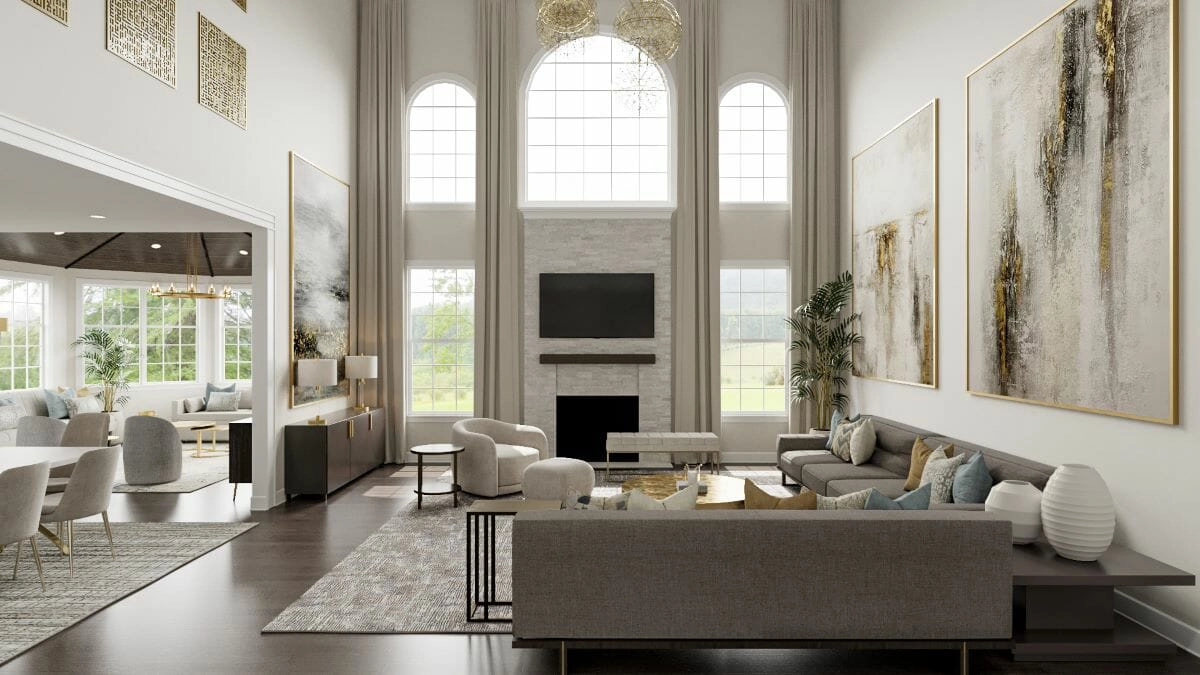 Open-Concept Living in Luxury Homes