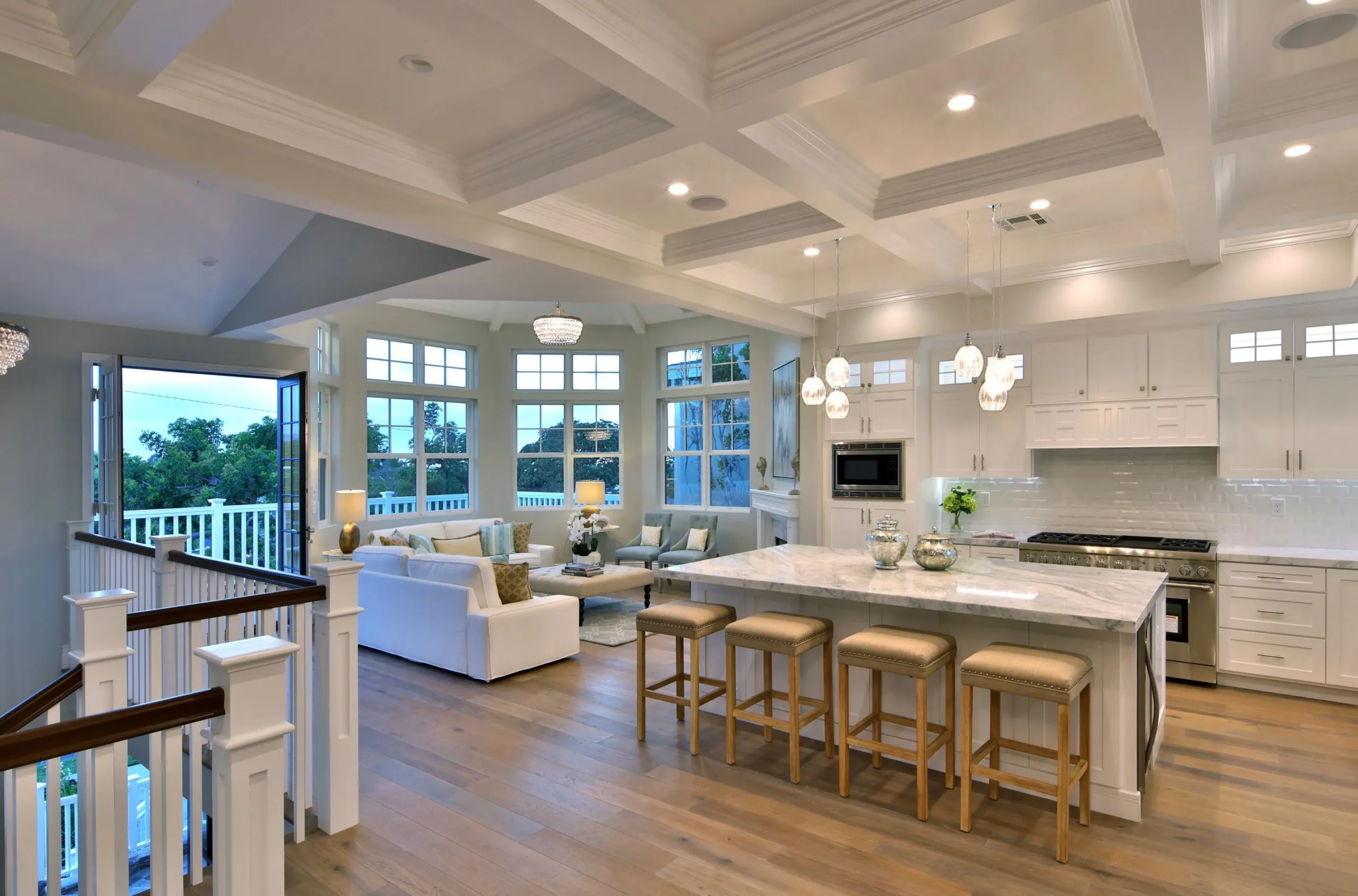 Open-Concept Living in Luxury Homes