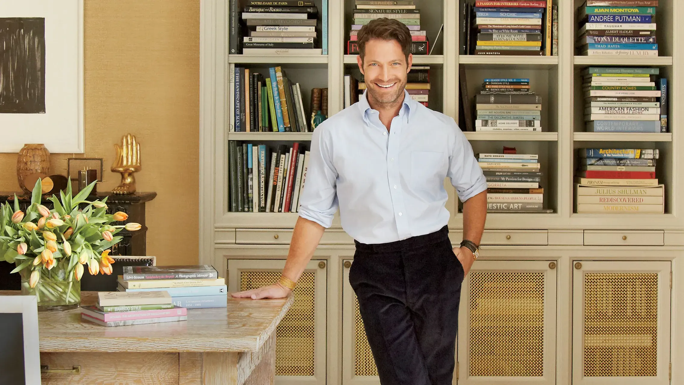 Nate Berkus photo in his house.