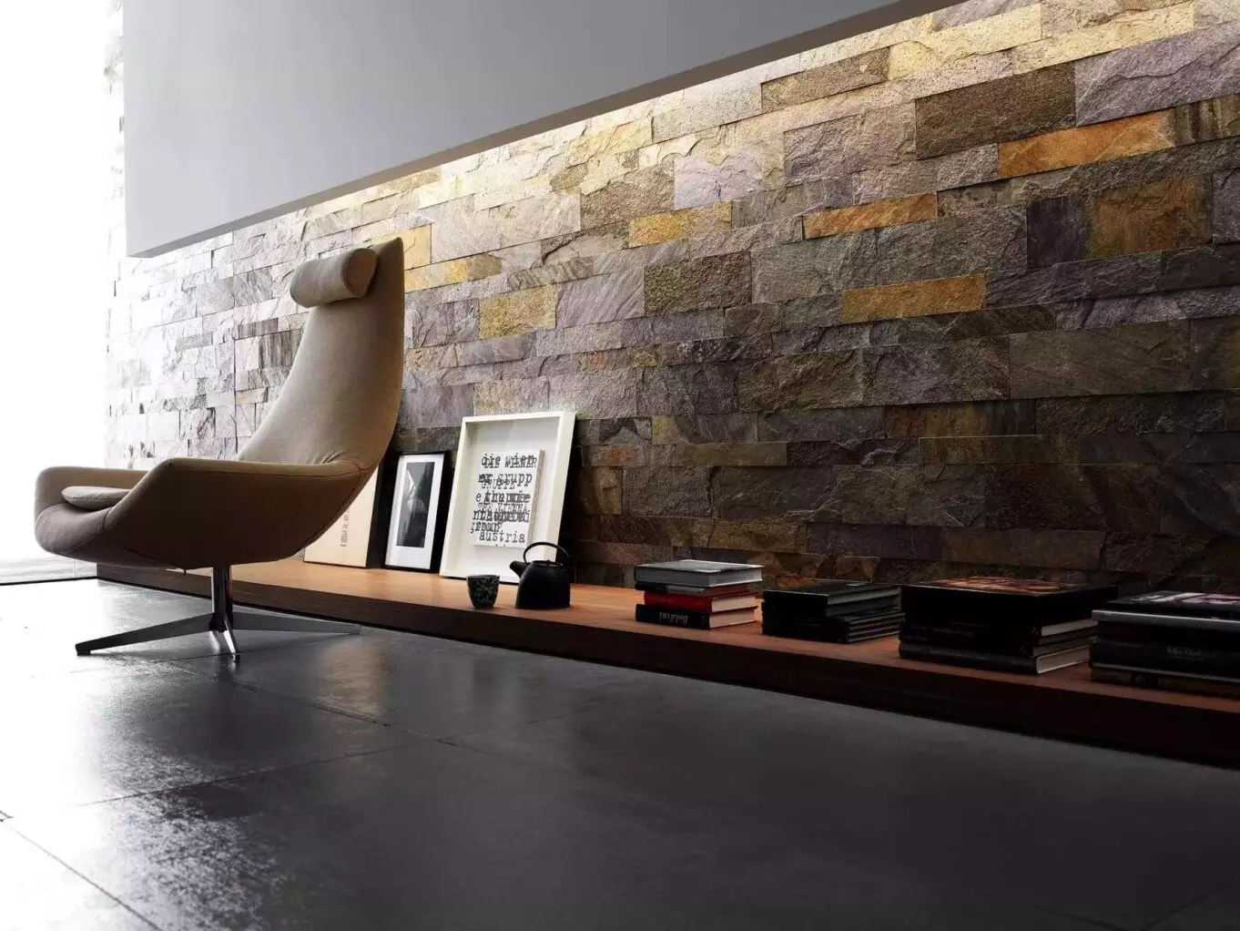 Natural Stone in Luxury Interior Architecture