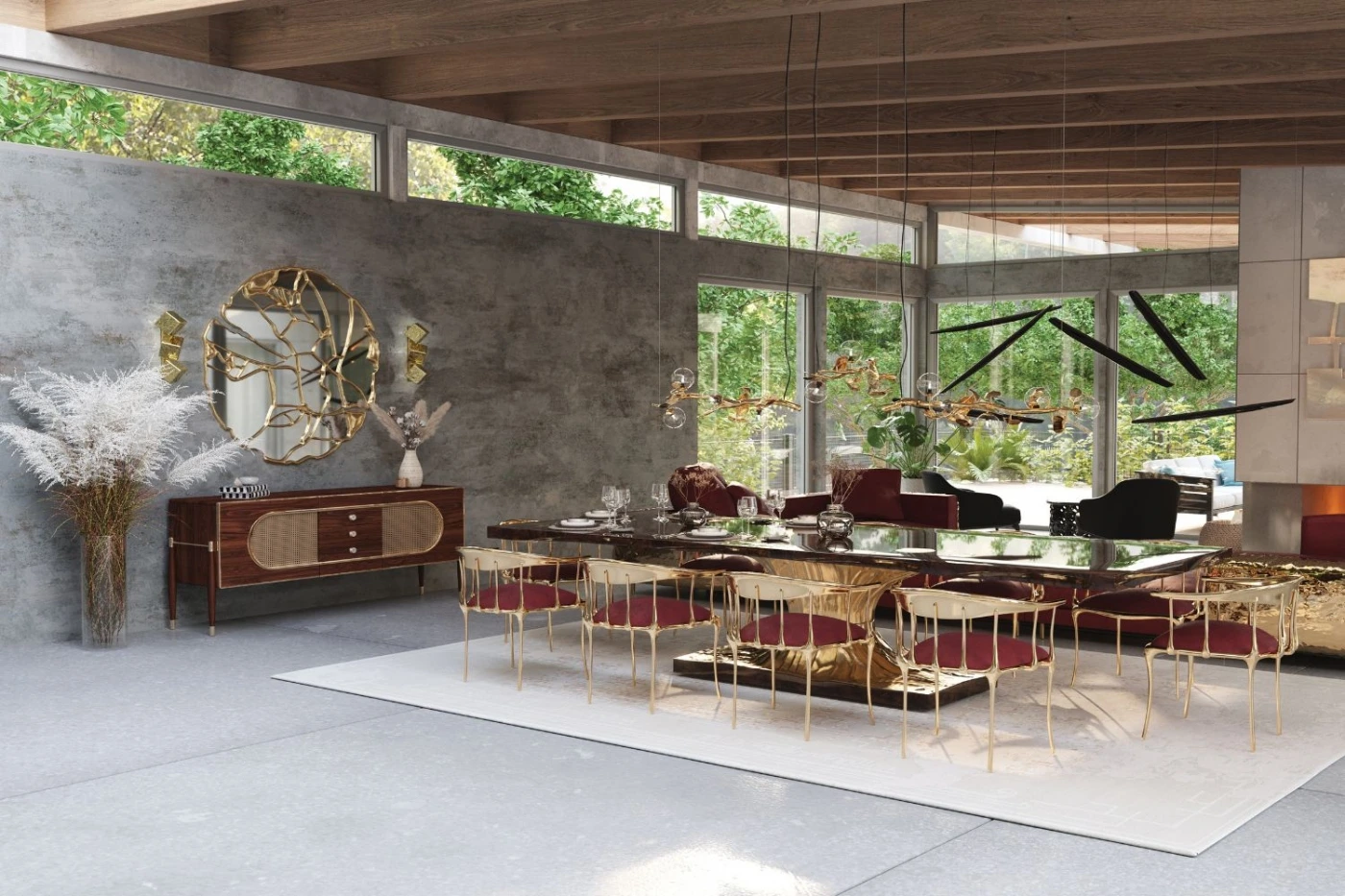 Urban Design Destinations inspired boutique hotel interior with contemporary architecture, refined materials, and creative hospitality design.