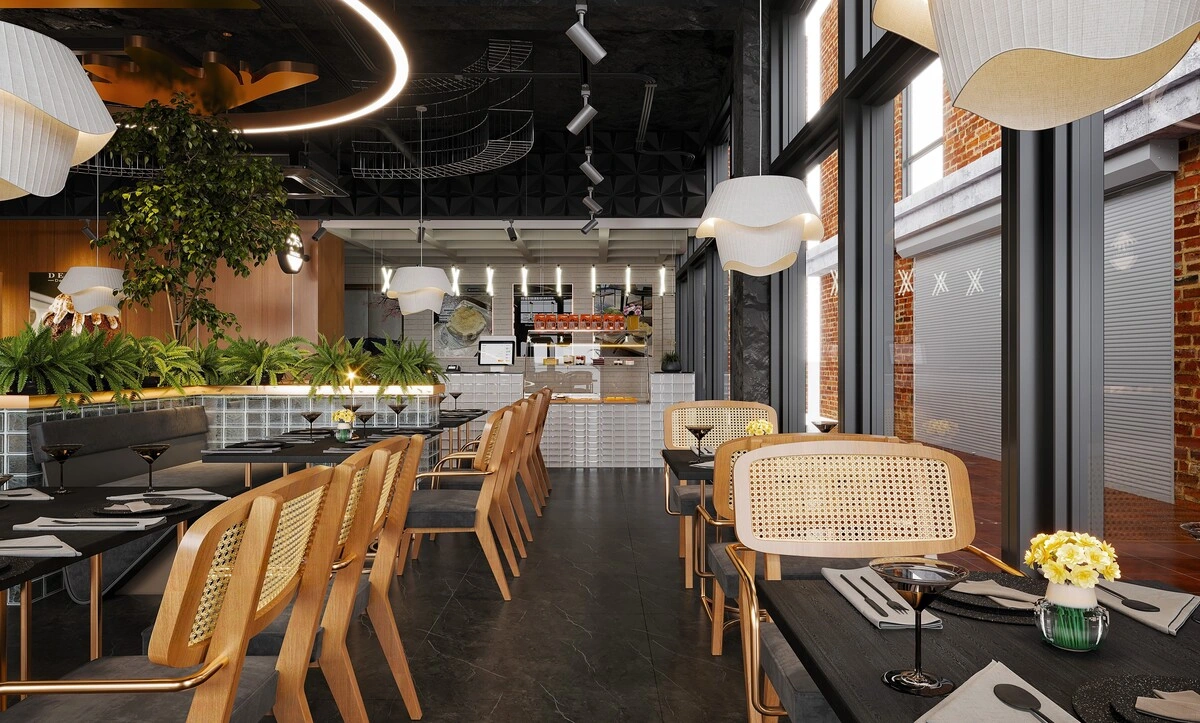 Urban Design Destinations featuring contemporary design café interiors, creative urban culture, and modern architectural atmosphere.