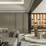 Contemporary luxury living room showcasing timeless furniture, natural wood finishes and refined interior design. Photo by Saiful Islam on Unsplash
